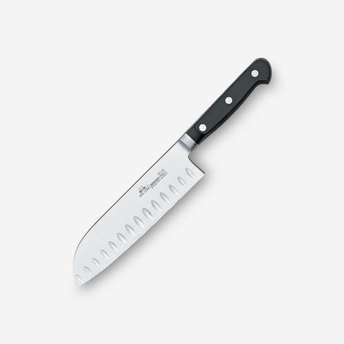 意大利原产DUE CIGNI罗伦萨系列防粘凹槽三德刀厨师刀