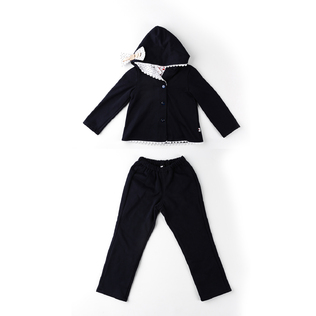 西班牙原产Nene Canela秋款连帽运动套装 女宝宝外套裤子