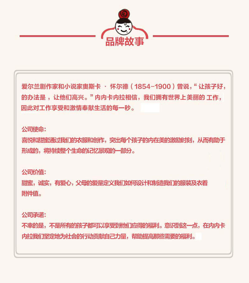 西班牙原产Nene Canela 棉大蝴蝶结娃娃领连衣裙碎花裙子 蓝色 XS