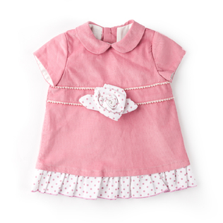 西班牙原产Nene Canela 娃娃领棉连衣裙 公主裙 宝宝裙子