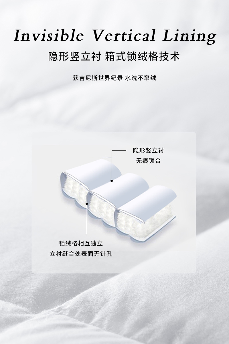 德国原产OBB Royal Bed 1000蓬西伯利亚95%鹅绒被 国王冬被 白色 200*230cm（适用于1.5m的床）