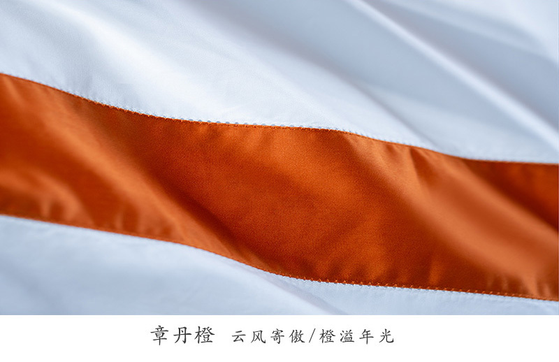 Liebestraum莉帛斯陶120支埃及长绒棉贡缎四件套 图兰朵系列 淡香槟 200*230cm（适用于1米5的床）