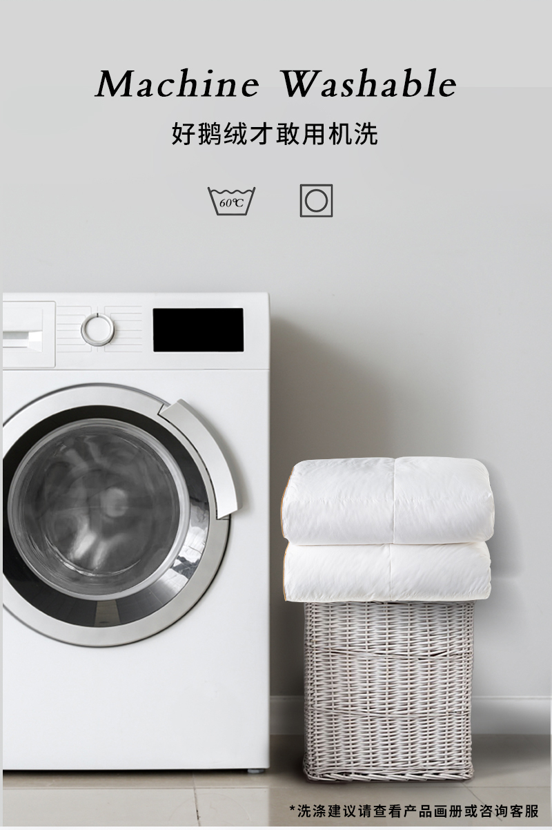 德国原产OBB Royal Bed850蓬西伯利亚95%鹅绒博登春秋被 白色 220*240cm（适用于1.8m的床）