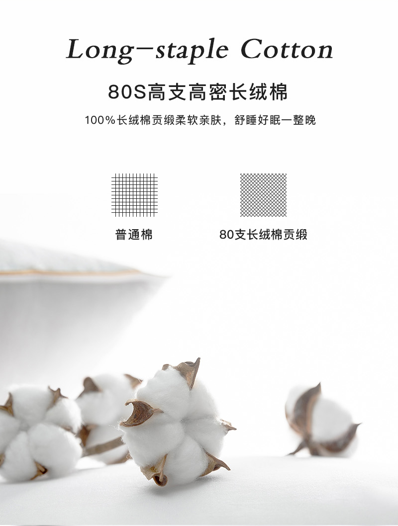 德国原产OBB Royal bed850蓬95%西伯利亚全鹅绒枕INN极软枕 白色 M