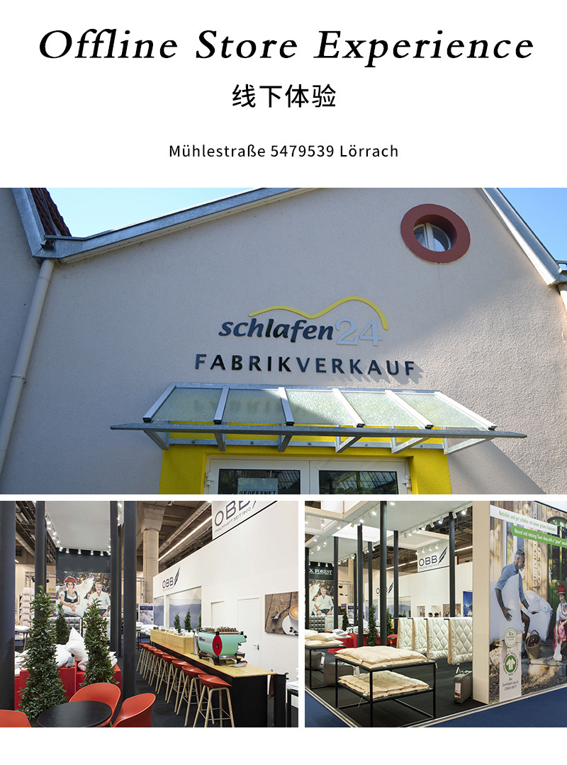 德国原产OBB Royal Bed 1000蓬西伯利亚95%鹅绒被 国王冬被 白色 200*230cm（适用于1.5m的床）