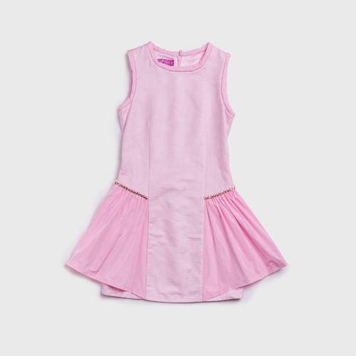 意大利原产 ValMax  公主风 无袖收腰连衣裙 粉色 2XL-12岁