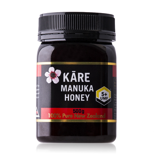 新西兰原产KARE卡瑞麦卢卡蜂蜜UMF5+ 500g 黑色