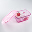 韩国原产ALS环保食物保鲜盒密封盒餐盒1700ml 粉色