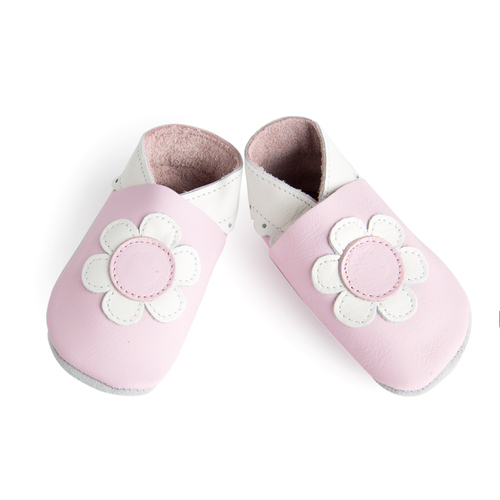新西兰原产PITTER PATTER婴儿鞋防滑宝宝鞋软底学步鞋 粉红 L