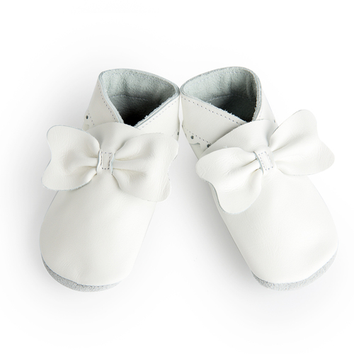 新西兰原产PITTER PATTER婴儿鞋防滑宝宝鞋软底学步鞋 白色 S