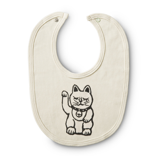 英国原产Petra Boase婴幼儿围兜小孩口水巾0-6月幸运猫