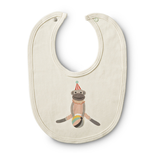 英国原产Petra Boase婴幼儿围兜小孩口水巾0-6月猴子主题