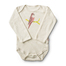 英国原产Petra Boase婴儿成长衣婴幼儿连体衣0-6月鹦鹉 白色