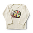 英国原产Petra Boase婴幼儿T恤宝宝棉T恤0-6月蜗牛 白色