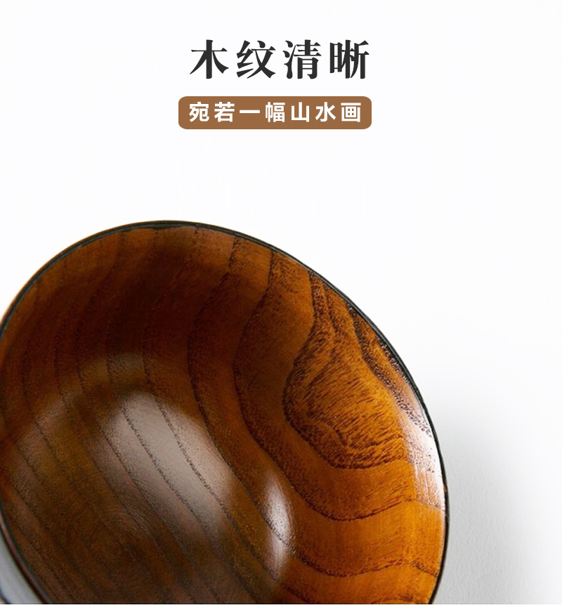 日本原产wakacho若兆传统漆器栗木碗夫妻碗筷套装结婚礼物