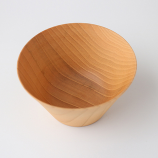 日本原产wakacho若兆传统漆器栗木斗笠碗汤碗饭碗