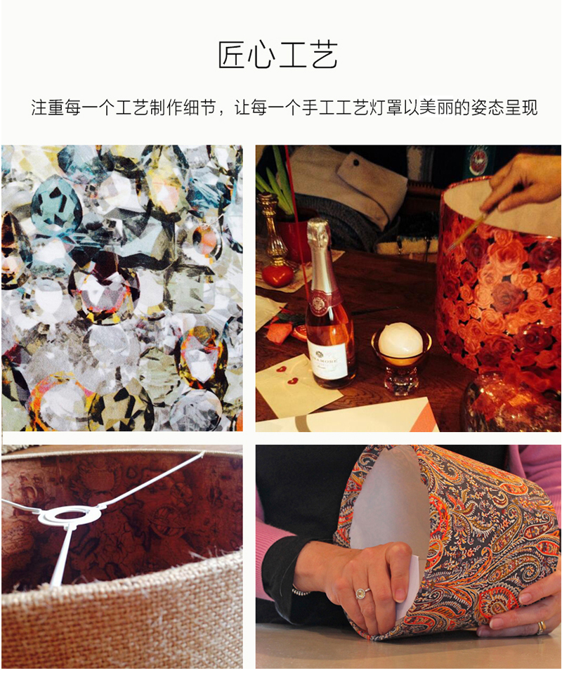 英国原产hill house手工台灯壁灯床头灯灯罩  阿德灵顿  白色 S
