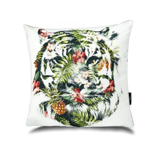 英国原产WRAPTIOUS创意靠枕抱枕靠垫热带虎图案