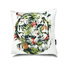 英国原产WRAPTIOUS创意靠枕抱枕靠垫热带虎图案 彩色