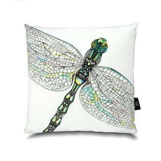 英国原产WRAPTIOUS创意靠枕抱枕靠垫蜻蜓图案