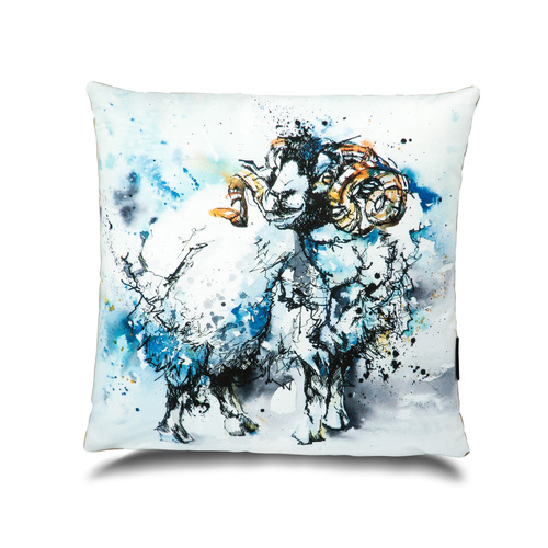 英国原产WRAPTIOUS创意靠枕抱枕靠垫绵羊 彩色