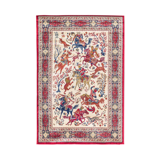 比利时原产DC carpets客厅茶几仿丝地毯地垫克什米尔系列