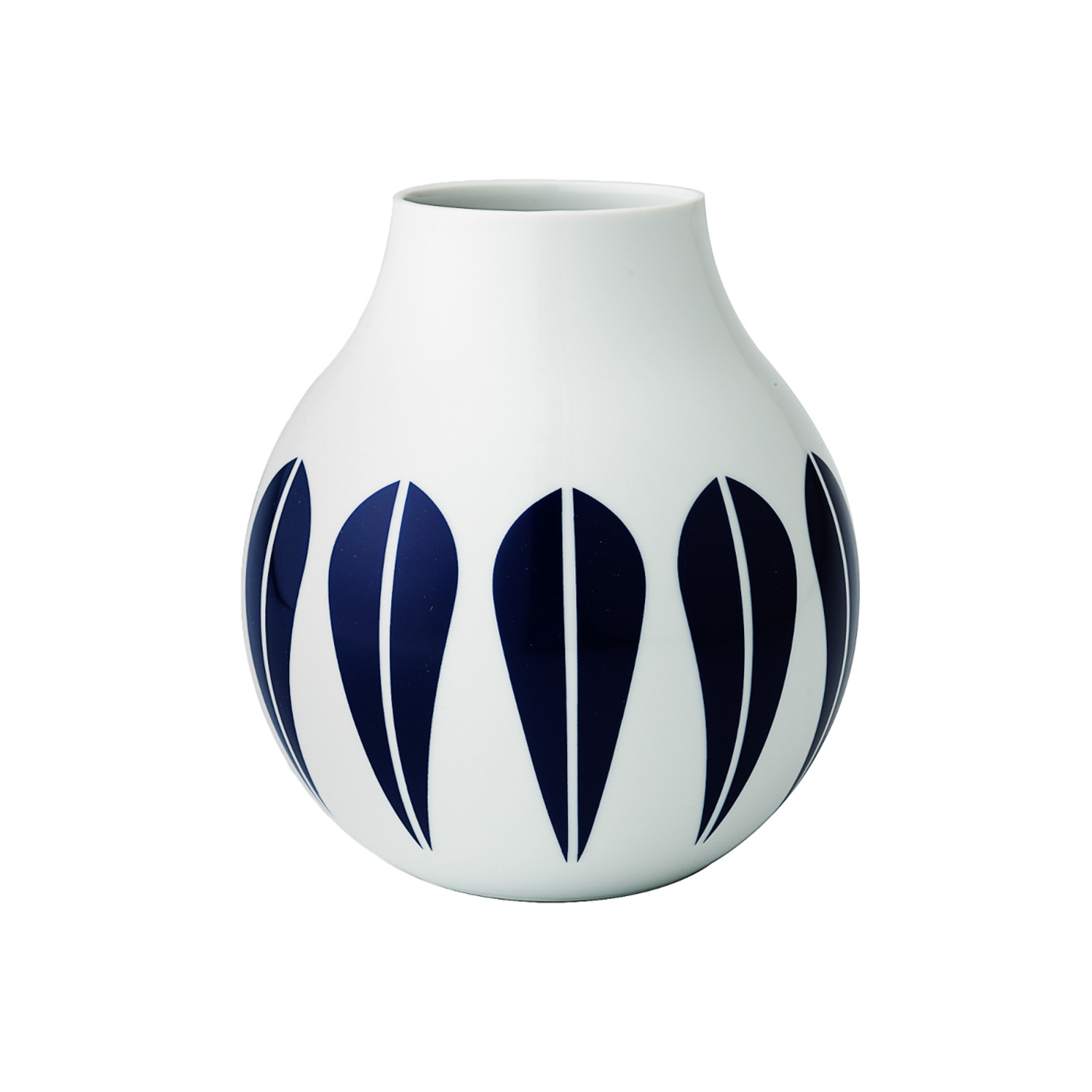 丹麦luciekaas陶瓷花瓶插花装饰摆件蓝色s