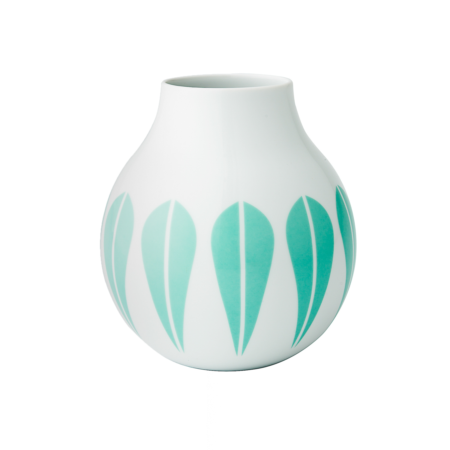 丹麦lucie kaas陶瓷花瓶插花装饰摆件 绿色 S