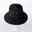 日本shukiku成人防晒防紫外线大帽檐遮阳帽渔夫帽 黑色 织带款