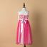 法国原产cocolico吊带裙蓬蓬裙公主裙 粉色 M（116）