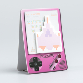 韩国原产MAGNUM DESIGN两用创意便利贴便签小飞机游戏机