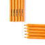 韩国原产ECO&I纸质彩色铅笔纸铅笔画笔10支套装zebra系列 橙色