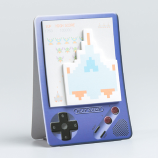 韩国原产MAGNUM DESIGN两用创意便利贴便签小飞机游戏机