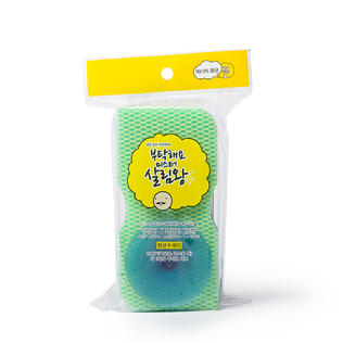 韩国原产Mr. KING of HOUSE KEEPING细网海绵抹布百洁布