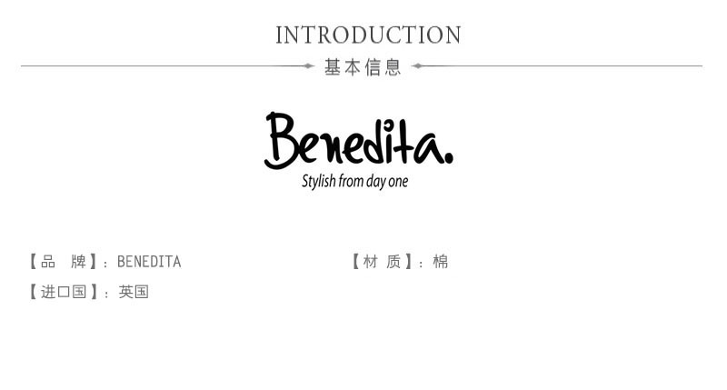 英国原产Benedita经典翻领衬衫婴儿衬衫宝宝装 粉红 L