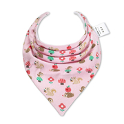 英国原产Babble Kids小松鼠口水巾婴儿围兜围巾口水巾