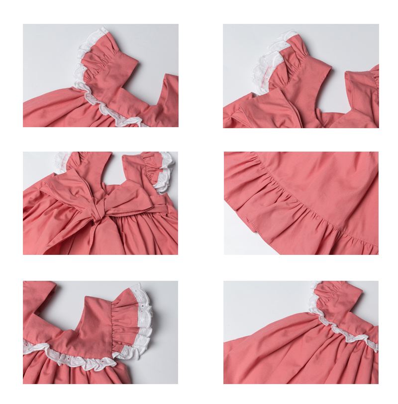 英国原产Benedita三文鱼婴儿裙子宝宝裙 粉红 XS