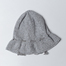 英国原产Benedita手工针织帽子婴儿帽带蕾丝 装饰 浅灰