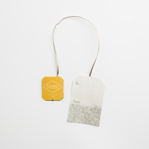 韩国原产MARSMERS 创意书签茶包系列(3支装) 黄色