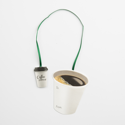 韩国原产MARSMERS 创意书签咖啡系列(3支装) 白色