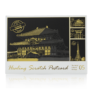 韩国原产Page ON趣味刮刮明信片（趣味艺术05款）