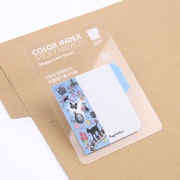 韩国原产Chachap 颜色索引 便利贴 （猫咪大街）