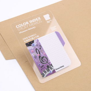 韩国原产Chachap 颜色索引 便利贴 （欢乐旋律）