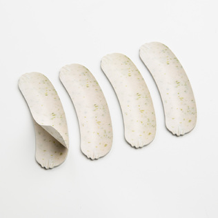 韩国原产MARSMERS创意便利贴怀特白色香肠系列（4支装）