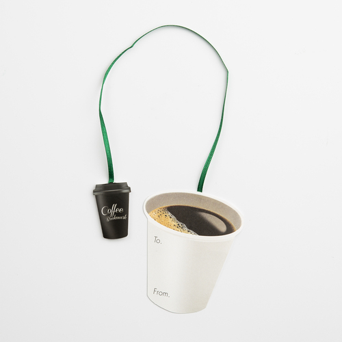 韩国原产MARSMERS创意书签咖啡系列(3支装) 黑色