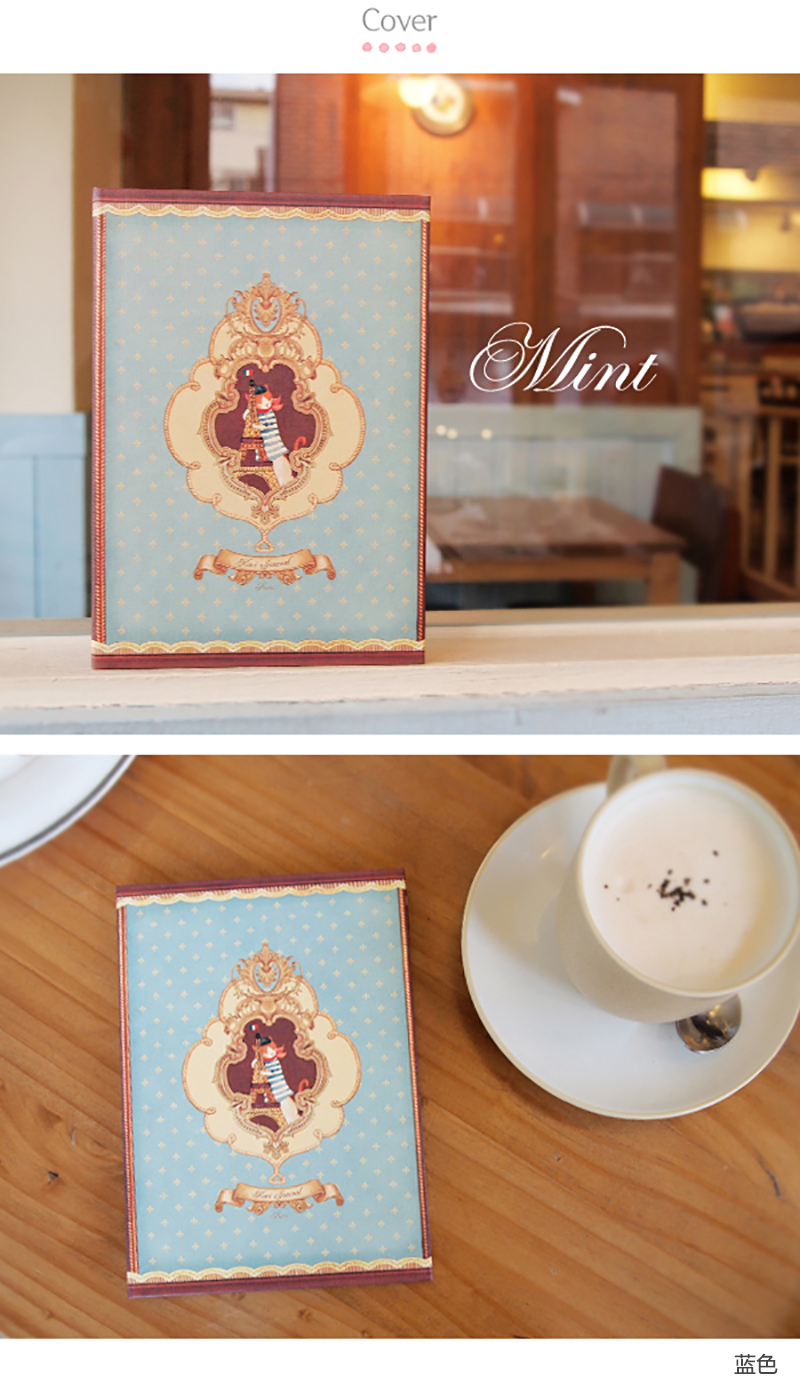 韩国原产UNIPICS 凯瑞的巴黎之旅 日记本 粉红