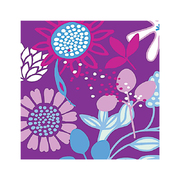 英国原产IONA奇异花水墨画图案商务祝福贺卡明信片-3