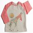 西班牙原产MoNiKaKo Kids 婴儿上衣带肩扣长袖6个月-2岁 粉红 XS