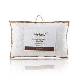 英国原产DEVON DUVETS儿童双层羊毛枕枕头枕芯60CMX40CM