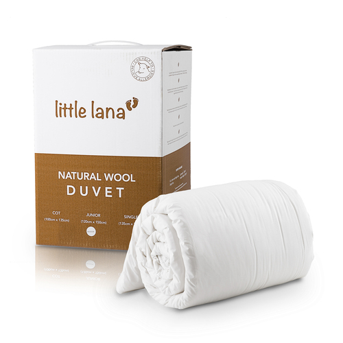 英国原产DEVON DUVETS儿童羊毛被棉被被芯轻便款300gsm 白色 100x135cm